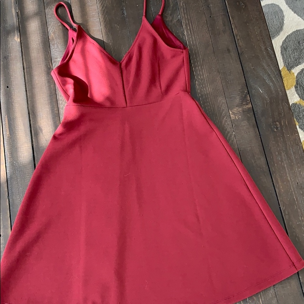 Mini Red Dress - Picture 2 of 2